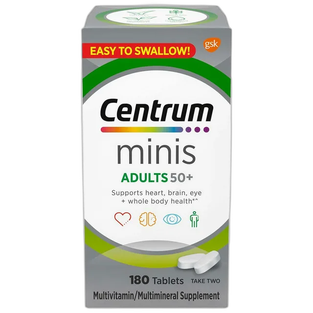 Centrum Minis Silver Adults 50+ Multivitamin