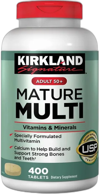 Adult 50+ Mature Multi Vitamins & Minerals