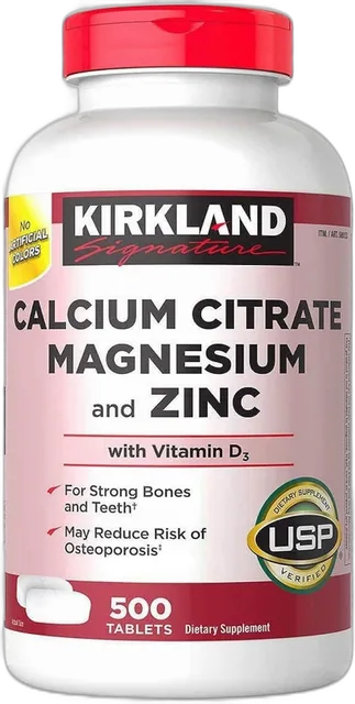 Calcium Citrate, Magnesium and Zinc