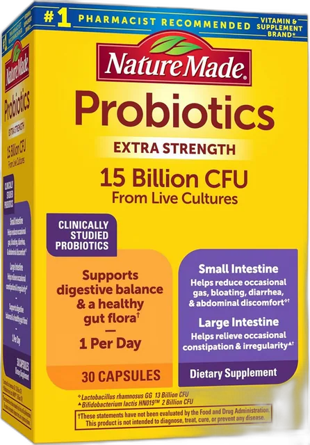 Digestive Probiotics Advanced Dual Action Capsules