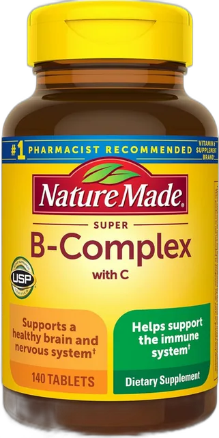 Super B Complex with Vitamin C Tablets
