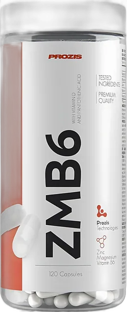 ZMB6 - Zinc + Magnesium + B6 120 Capsules