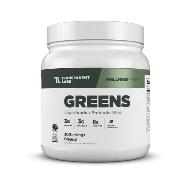 Transparent Labs Prebiotic Greens