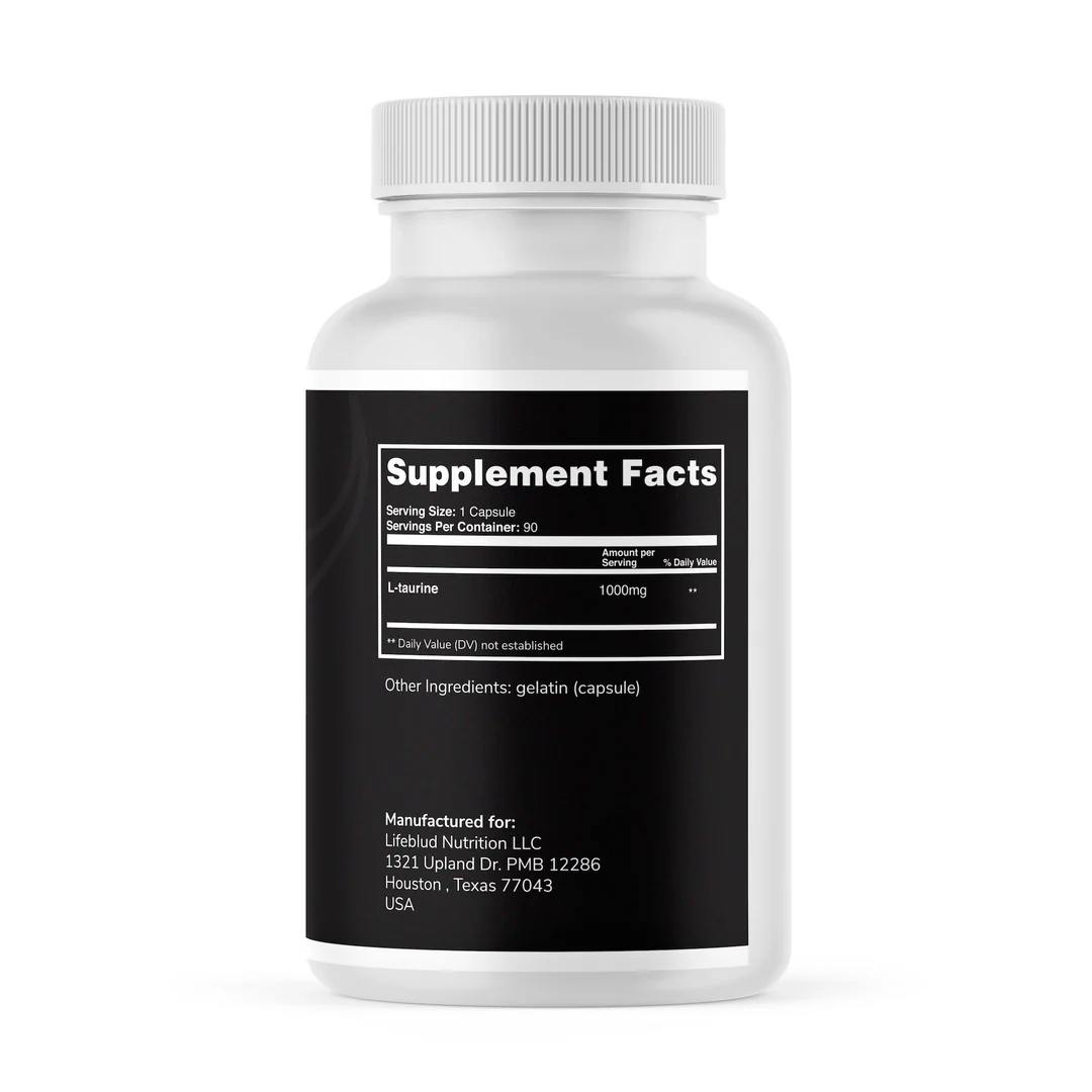 Toro supplement facts label